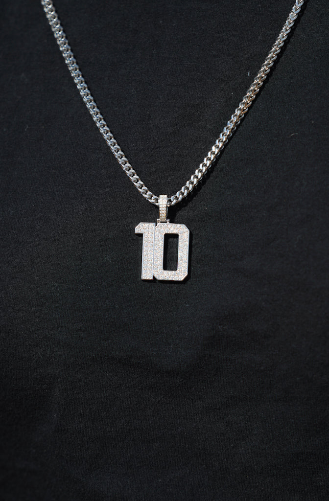 ネックレス・ペンダント Numbering Mini Triangle N-dia Pendant Necklace #2705 5BNY059 Amazon.com: DZON Sterling Silver 1/10ct TDW Diamond Past