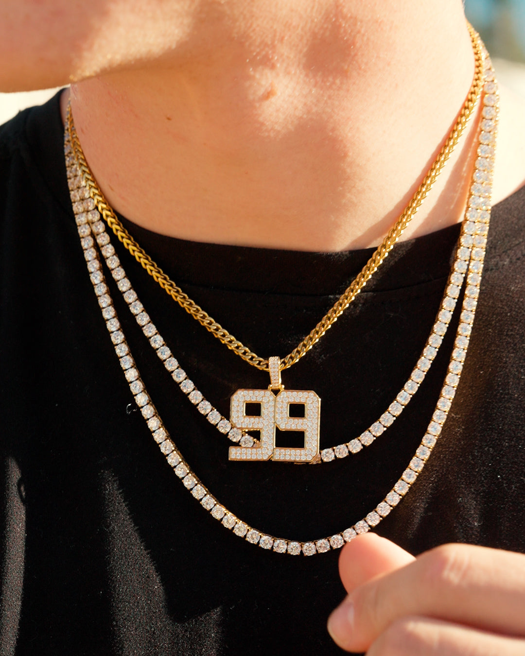 Signature Number Pendants – Triple Crown Jewelry