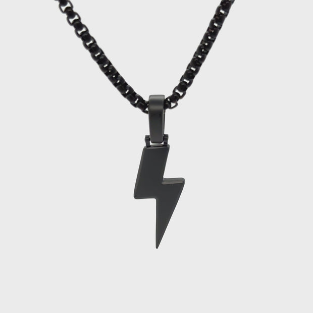 Necklace with lightning bolt pendant - PULL&BEAR
