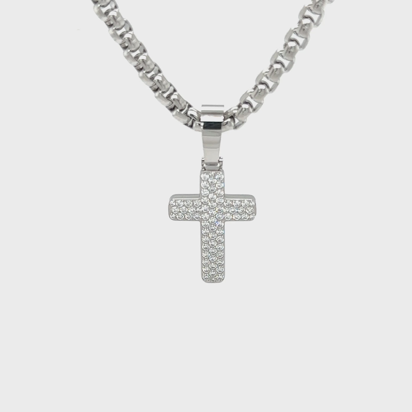 ICED Cross (Silver)