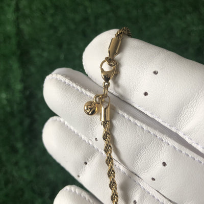 18K Gold Plated Rope Chain